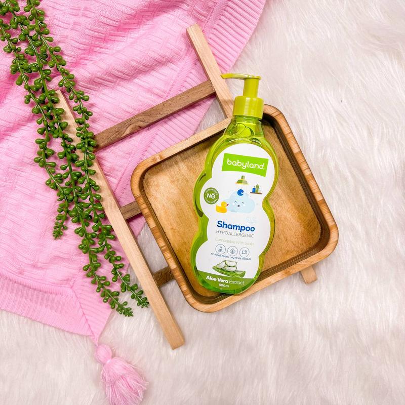 شامپو سر بی بی لند ۵۰۰ میل آلوئه ورا aloe vera extract 