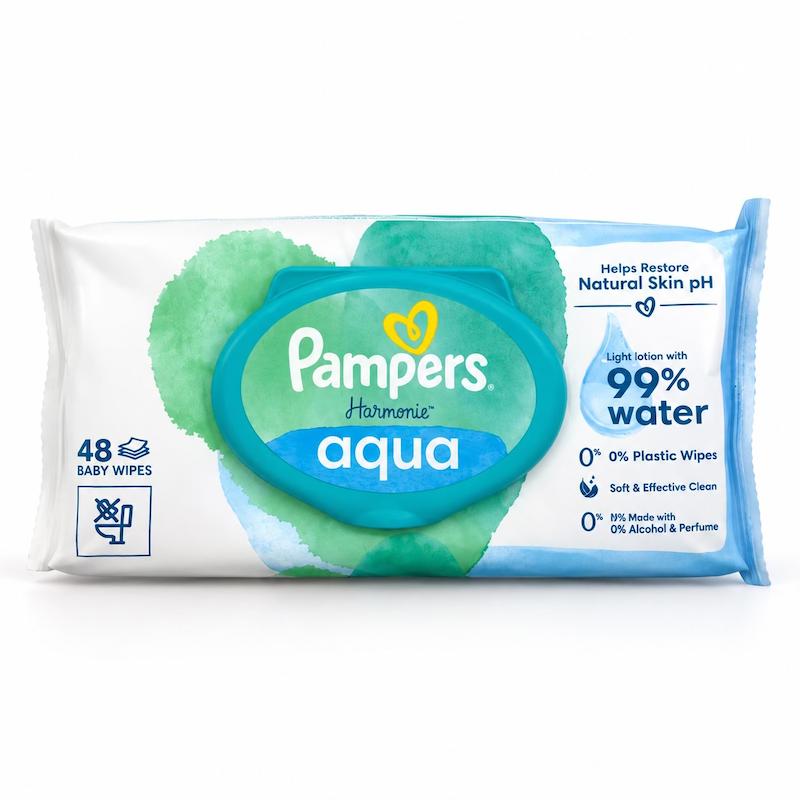 دستمال مرطوب ۹۹٪ آب پمپرز pampers