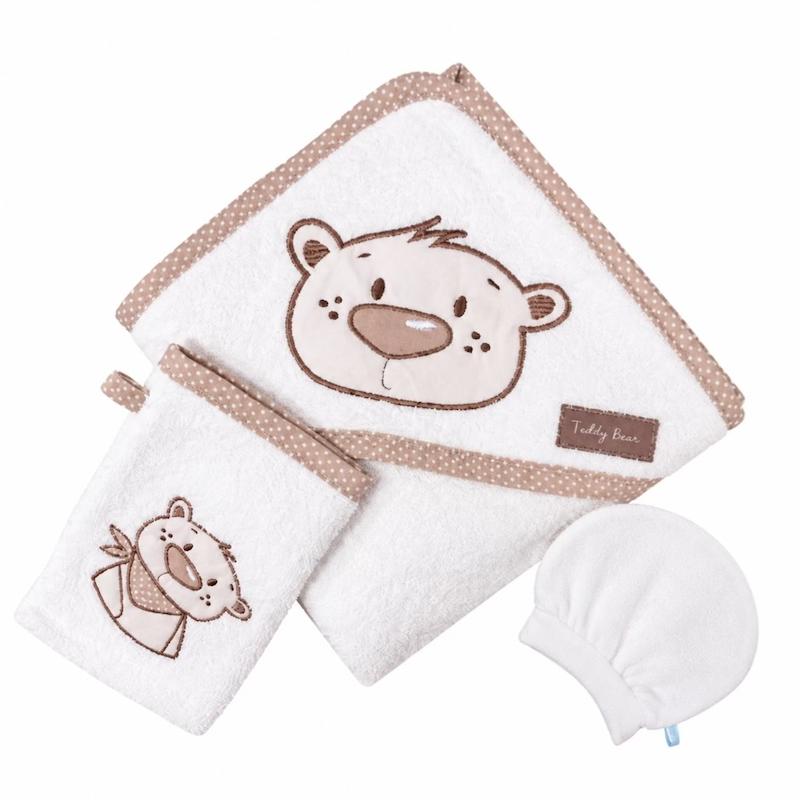 حوله دو تکه نوزاد رزبرن تدی بیر Teddy Bear