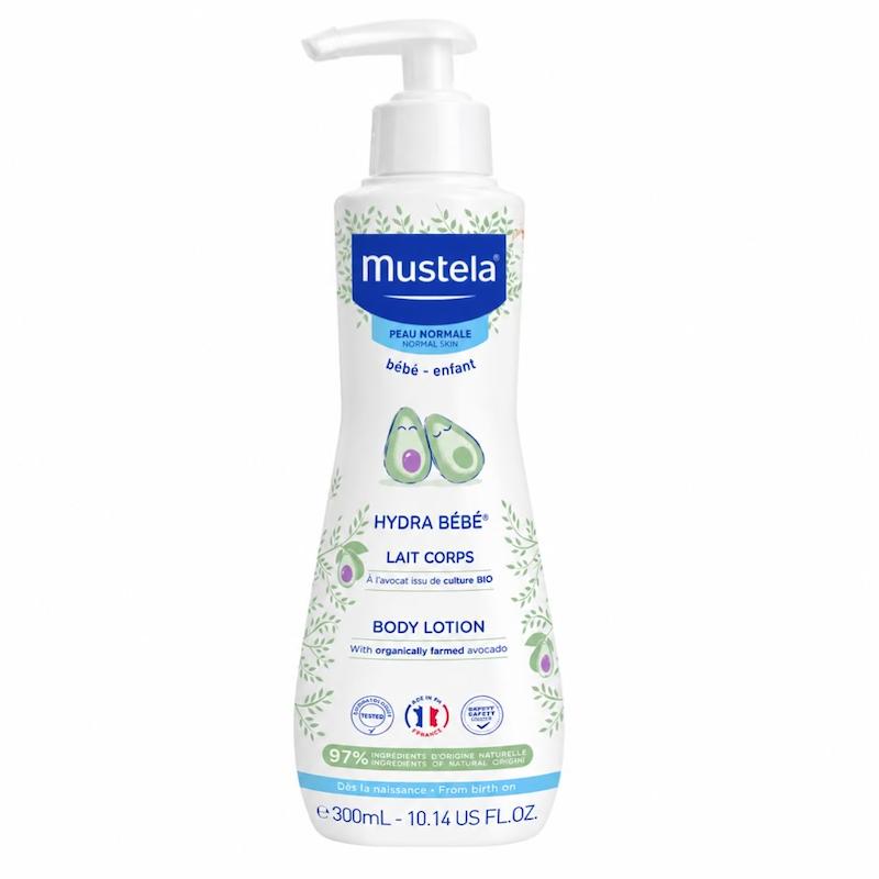 لوسیون هیدرا ب ب موستلا حجم ۳۰۰ میل mustela body lotion HYDRA BÉBÉ 