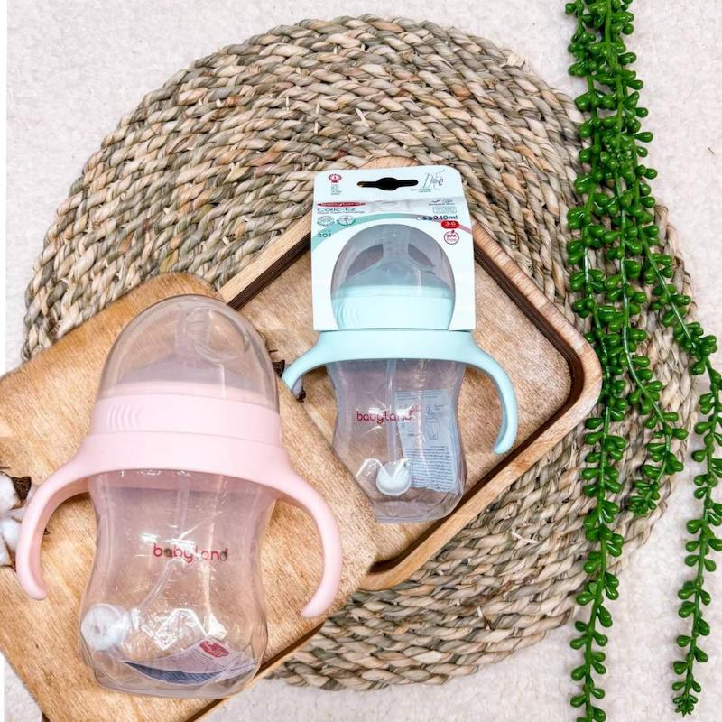 سرشیشه نچرال +۶ ماه بی بی لند کد ۲۰۹ colic-ez nipple touch technology +6m