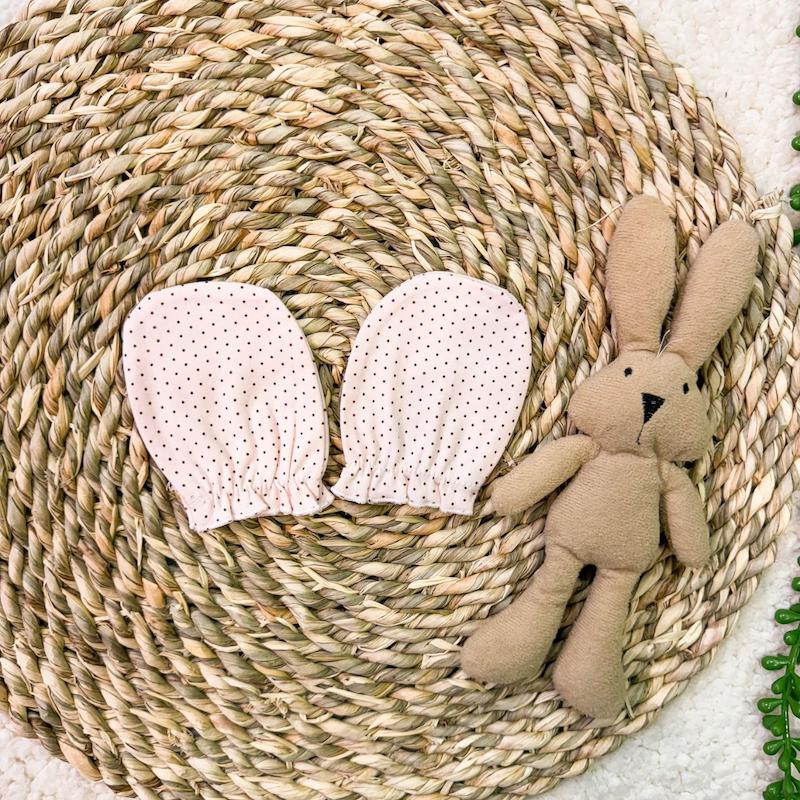 دستکش نخی پاریز خالدار 