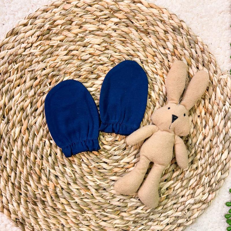 دستکش نخی پاریز سورمه ای 