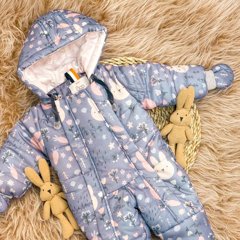 کاپشن سرهمی نوزادی baby boo خرگوش ۵۰۴