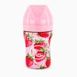 شیشه شیر استیل 260 میل طرح توت فرنگی تویست شیک Twistshake