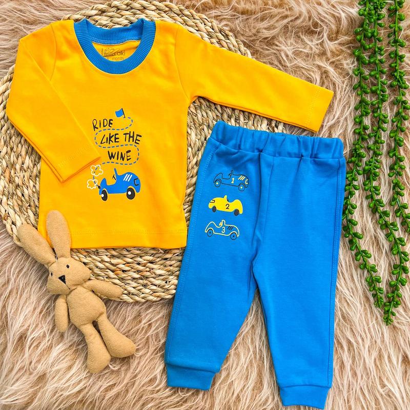 آستین بلند و شلوار لاکی ماشین ۶۰۴۷