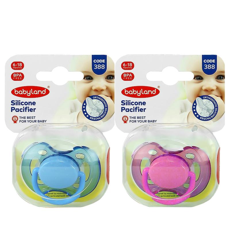 پستانک ارتودنسی ۶-۱۸ ماه بی بی لند ۳۸۸