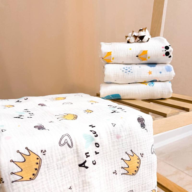 دورپیچ خشک کن چندکاره موسلین بی بی فورلایف baby4life کد ۵