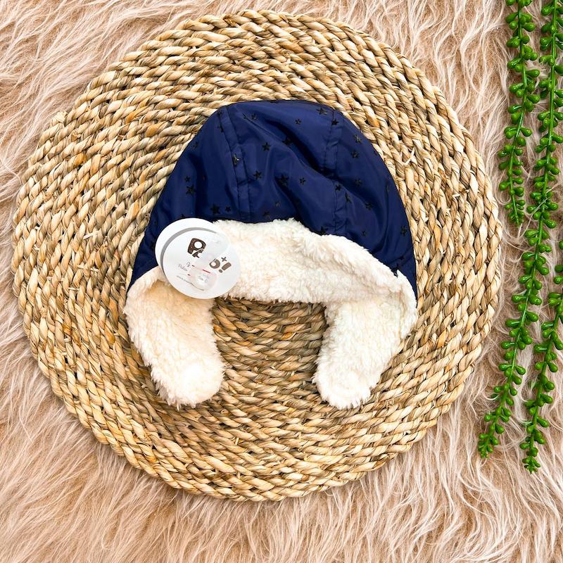 کلاه خلبانی پاپو سورمه ای ستاره دار کد ۲۵۱