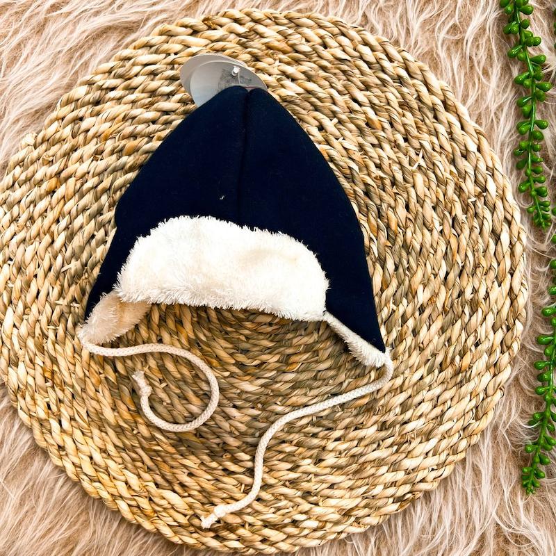 کلاه خلبانی پاپو سورمه ای طرح قایق کد ۲۵۲
