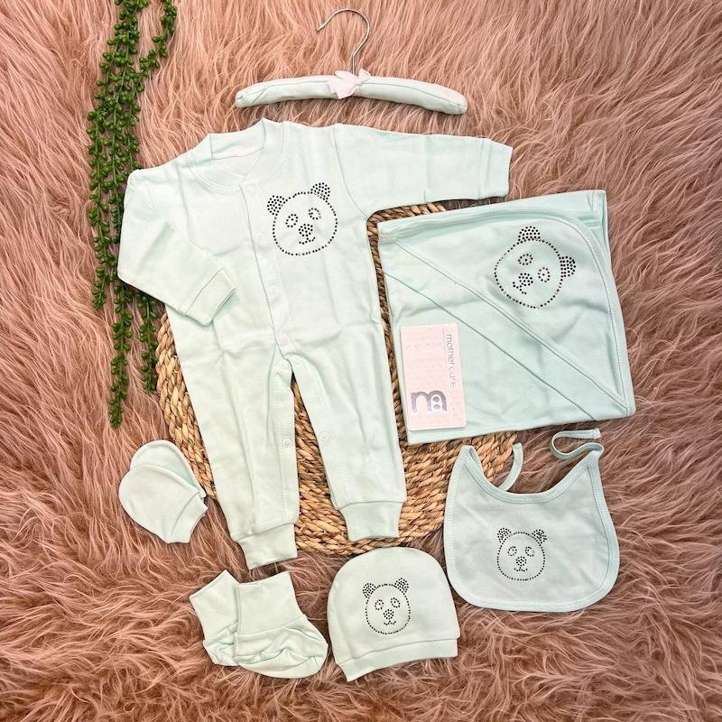 گیفت ست بیمارستانی مادرکر mothercare طرح پاندا آبی 
