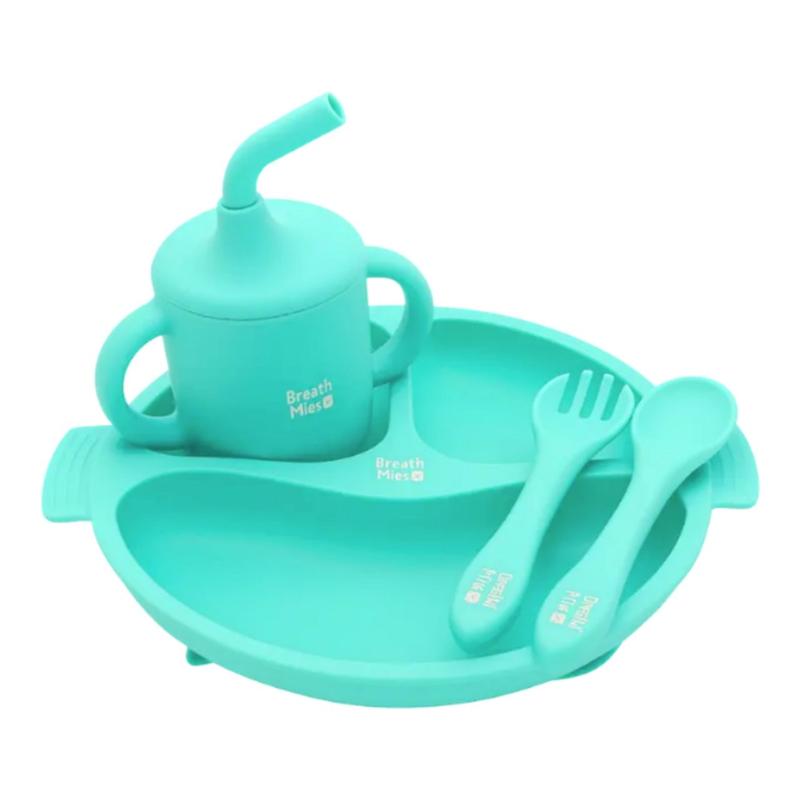ست ظرف غذای سیلیکونی کودک برث می