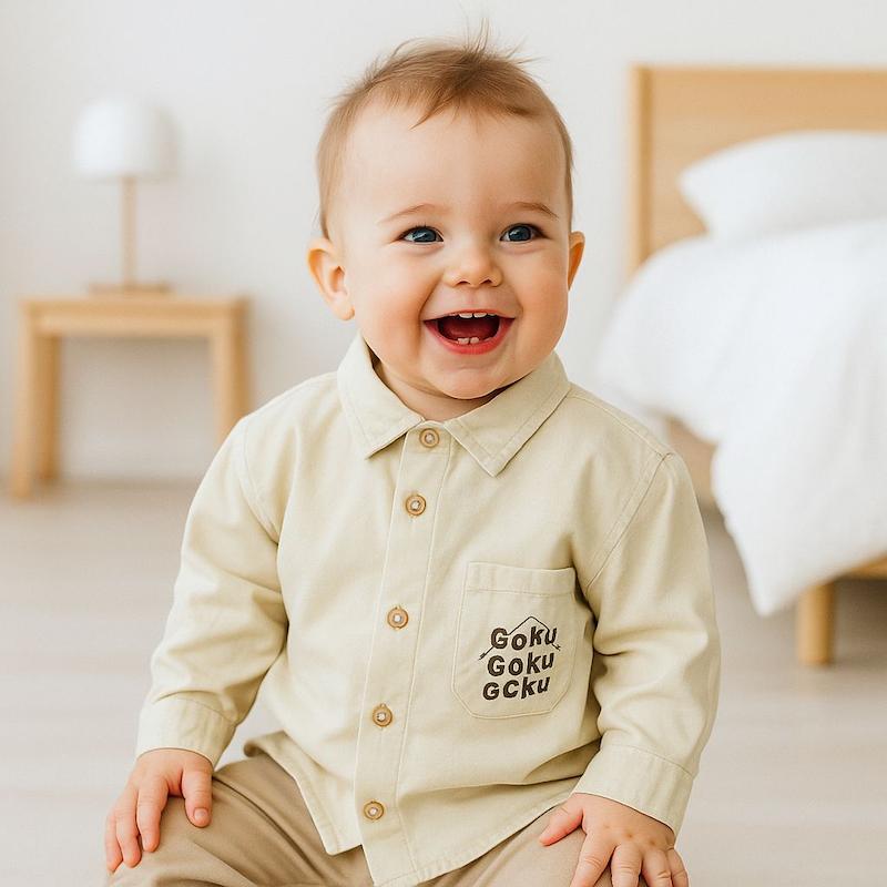 پیراهن وارداتی پسرانه کتان ۲۰۰۷۲ Goku