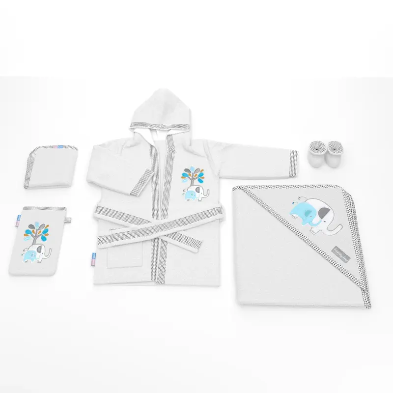 سرویس حوله پنج تکه Family Love Boy