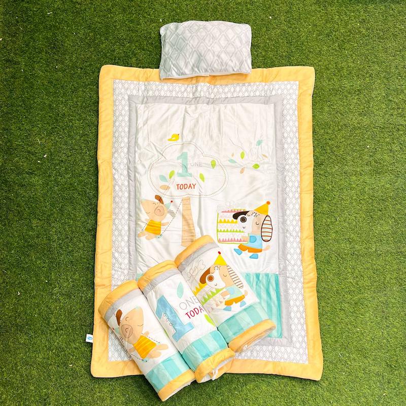 روتختی نوزاد ۷ تکه پلی گرو طرح تولد playgro 