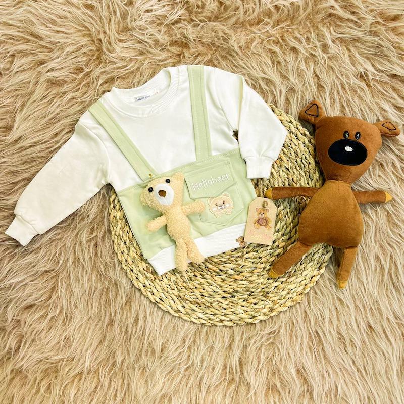 آستین بلند نوزاد کد ۲۹۱ i love you