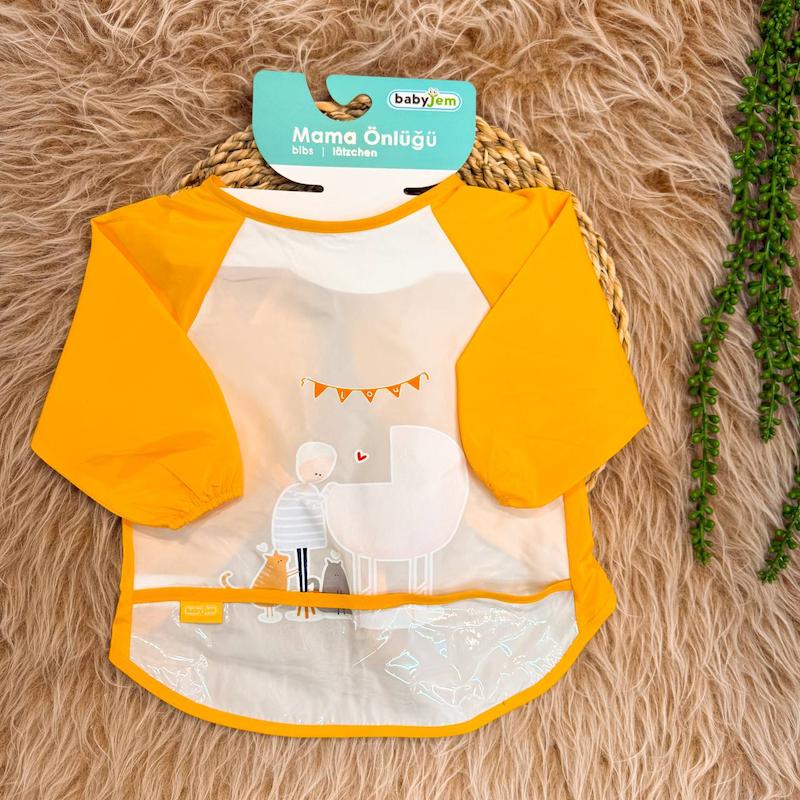 پیشبند آستین دار babyJem  کد ۳۰۴۲ (بی بی جم)