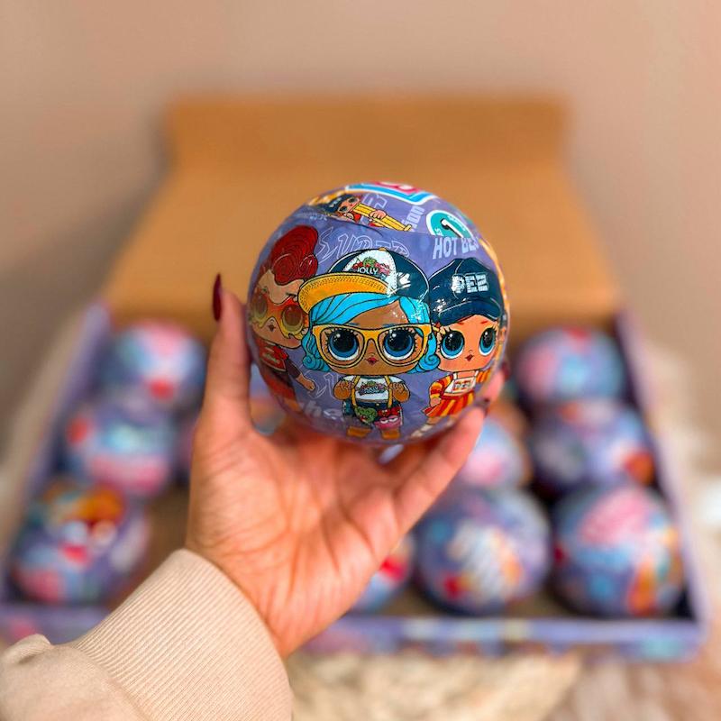 اسباب بازی سوپرایز توپی کودک ( شانسی )