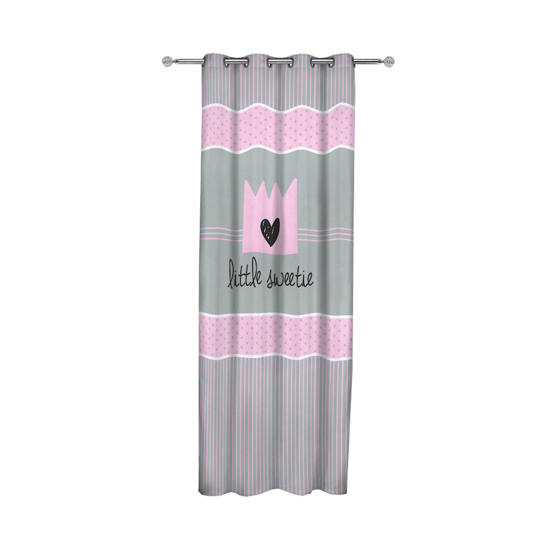 پرده اتاق کودک رزبرن طرح لیتل سوئیت گرل Little Sweetie girl