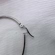 گوشواره استیل حلقه‌ای طرح «قلب بزرگ» (Heart Hoops) | 6 سانتی