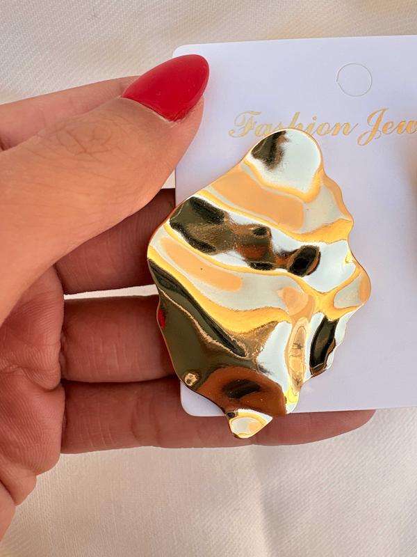 گوشواره طلایی زارا کد 02
