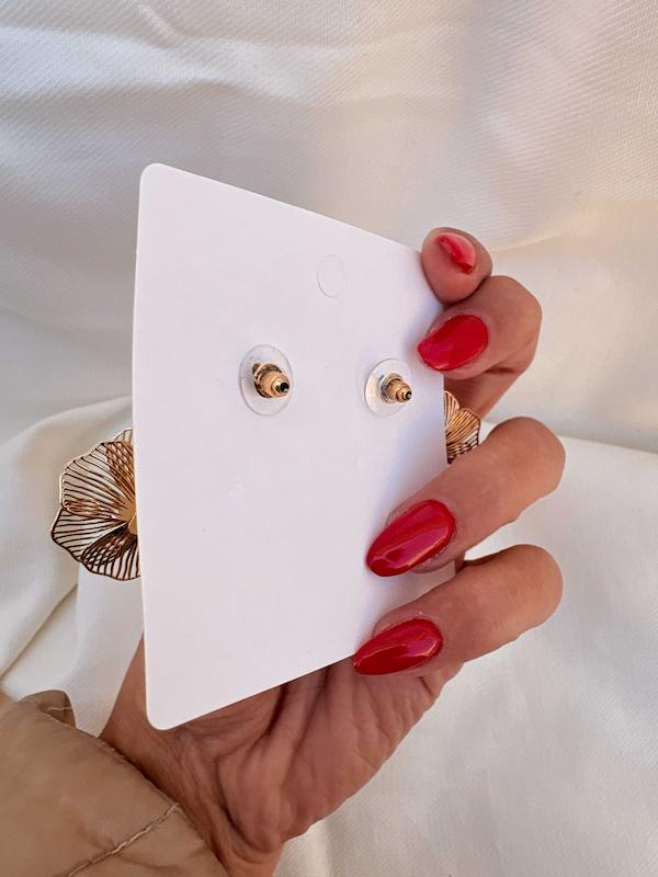گوشواره طلایی زارا کد 04