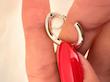 گوشواره ساده پهن سایز کوچک سیلور