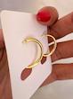 گوشواره حلقه ای باریک ساده سایز ریز