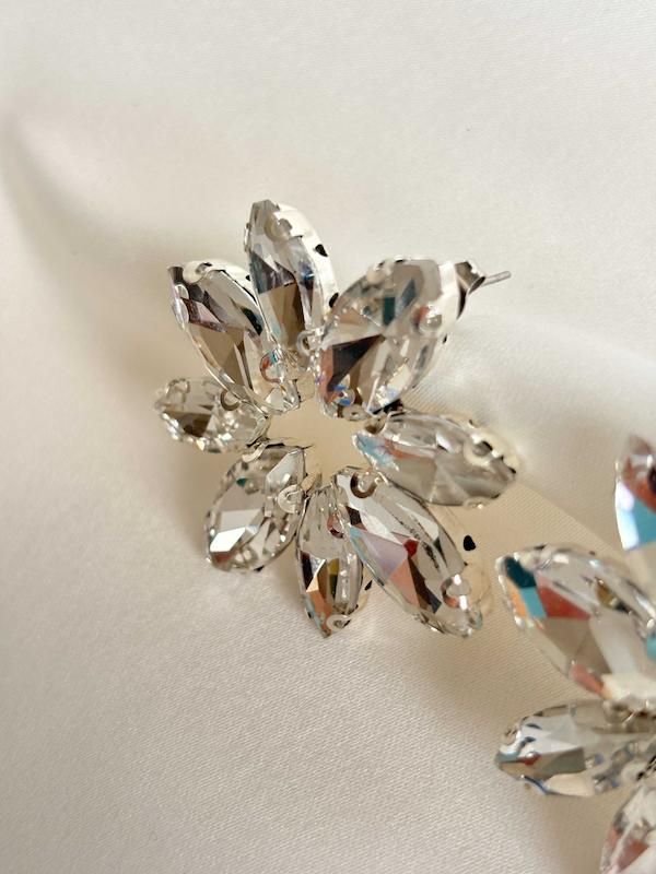 گوشواره طرح جواهر برند زارا کد 9101