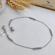 پابند ژوپینگ نقره‌ای توپی (Ball Chain)