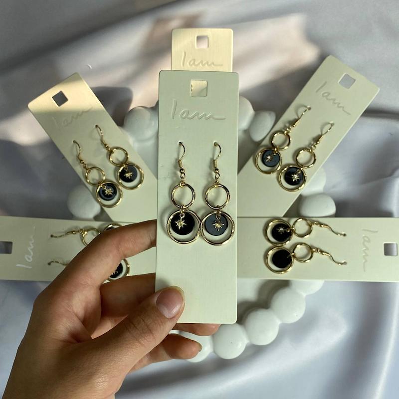 گوشواره آویز ستاره 