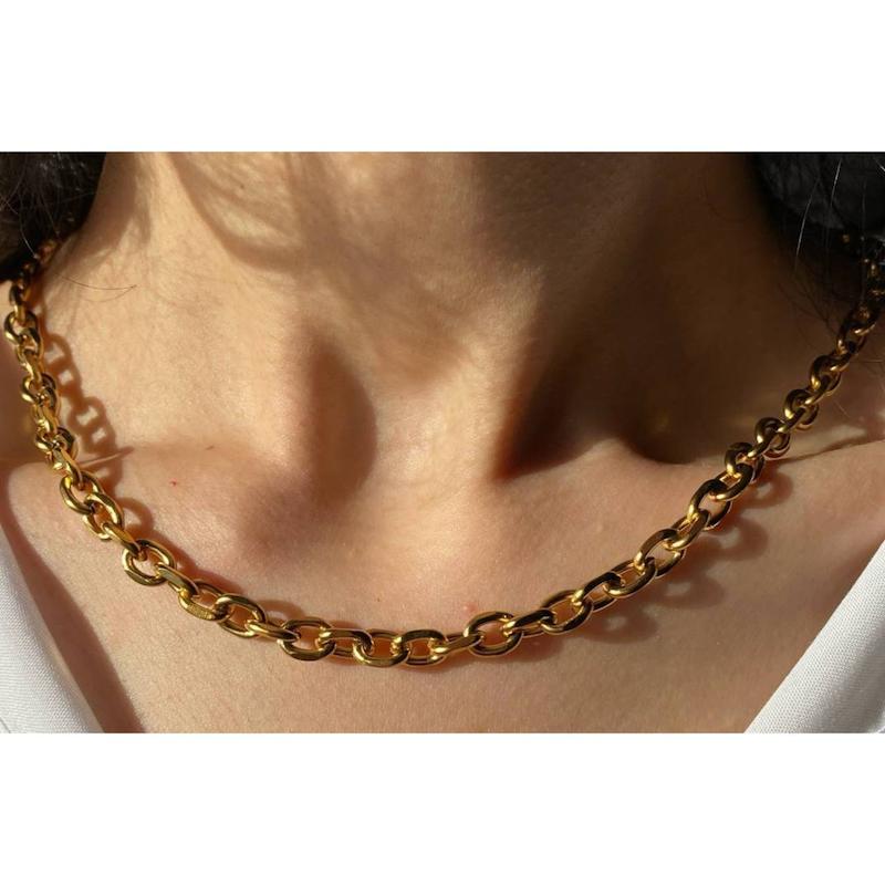 گردنبند زنجیر ساده 