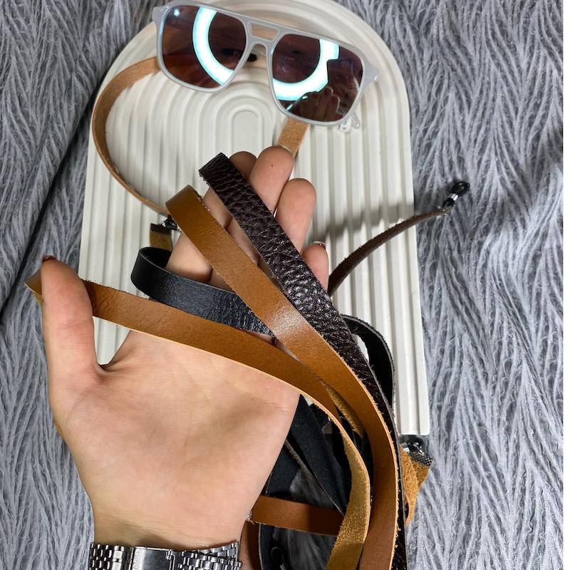 بند عینک چرم