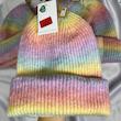 کلاه بافت رنگین کمانی 