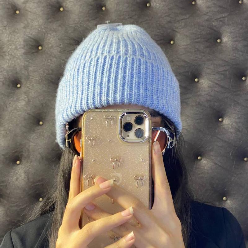 کلاه بافت زیر و رو