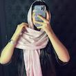 شال موهر صورتی ملایم