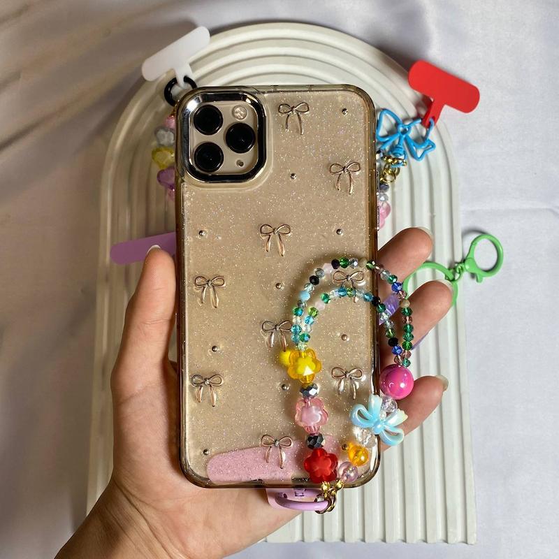 آویز موبایل دو لاین پاپیونی