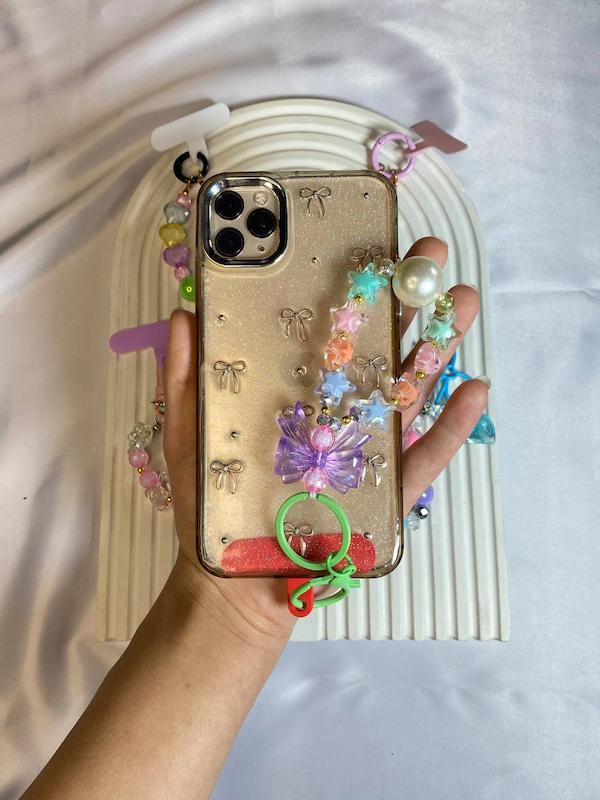 آویز موبایل مهره ای