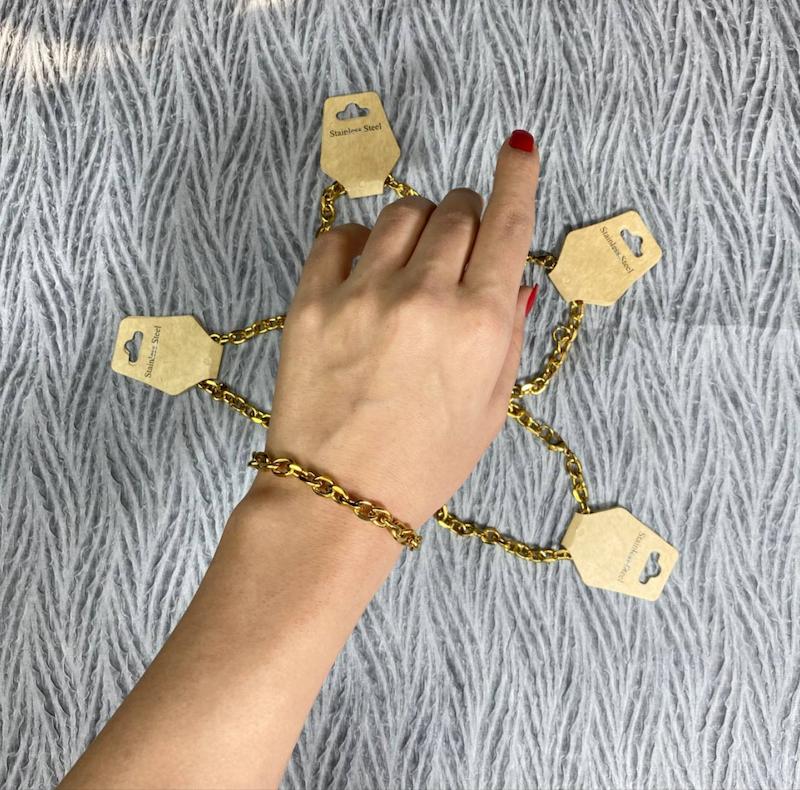 دستبند زنجیر ساده-کپی