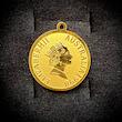 پلاک استیل الیزابت حک دو طرفه طلایی و نقره ای