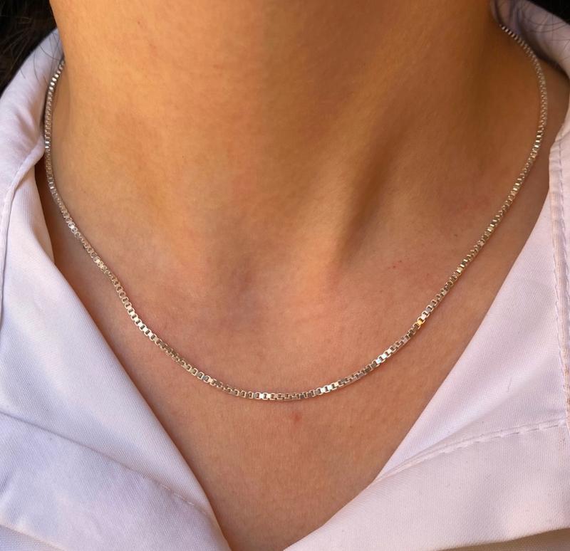 زنجیر نقره ونیزی 05
