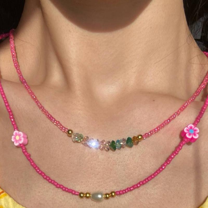 گردنبند دولاین منجوقی