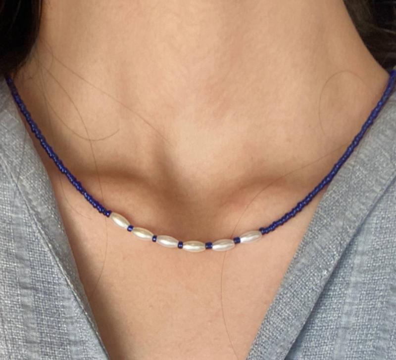 گردنبند منجوقی مروارید