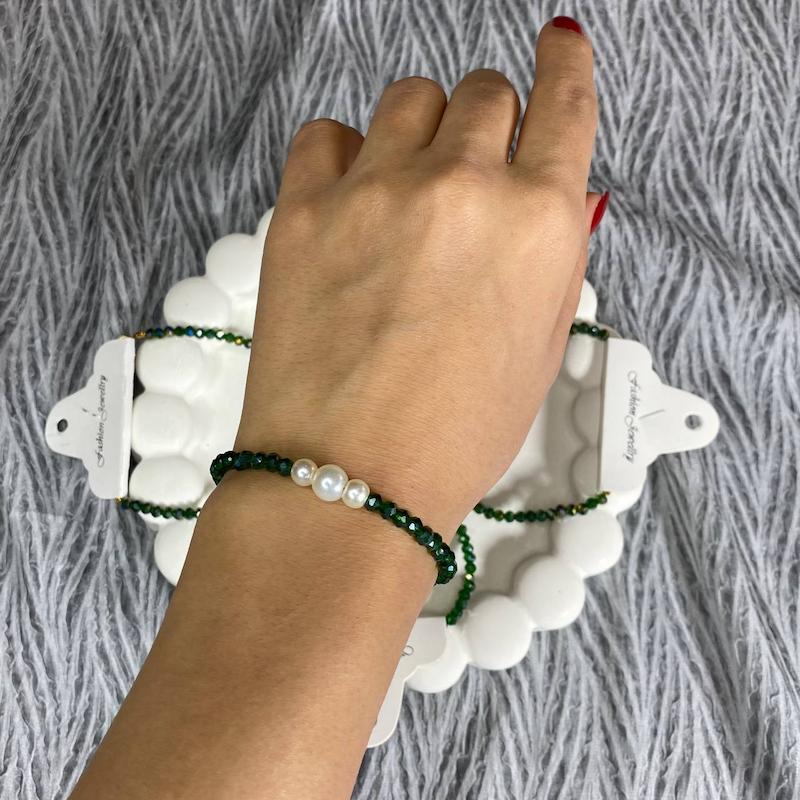 دستبند منجوقی مروارید