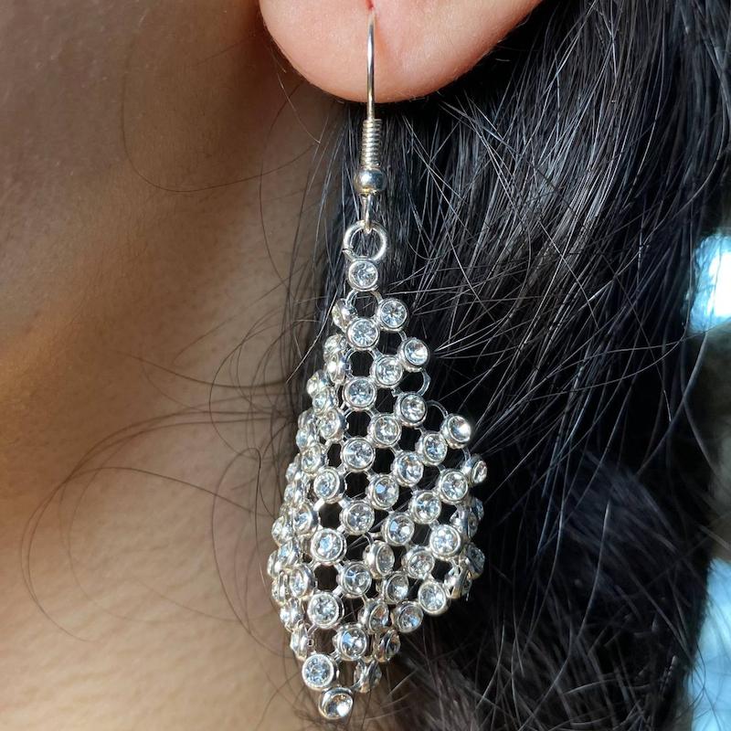 گوشواره نگین