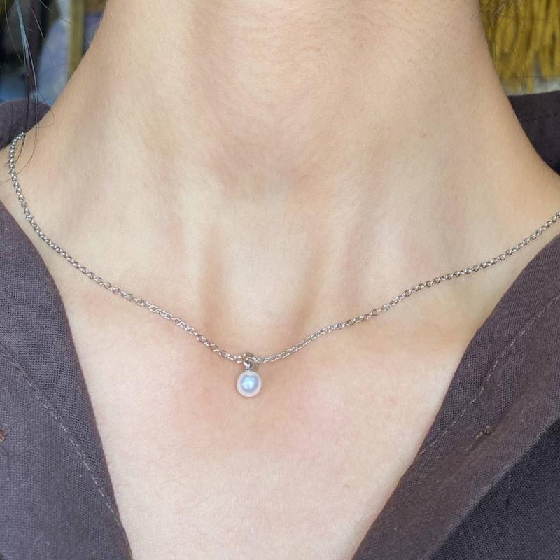 گردنبند مروارید کوچک