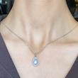 گردنبند مروارید اشکی بزرگ