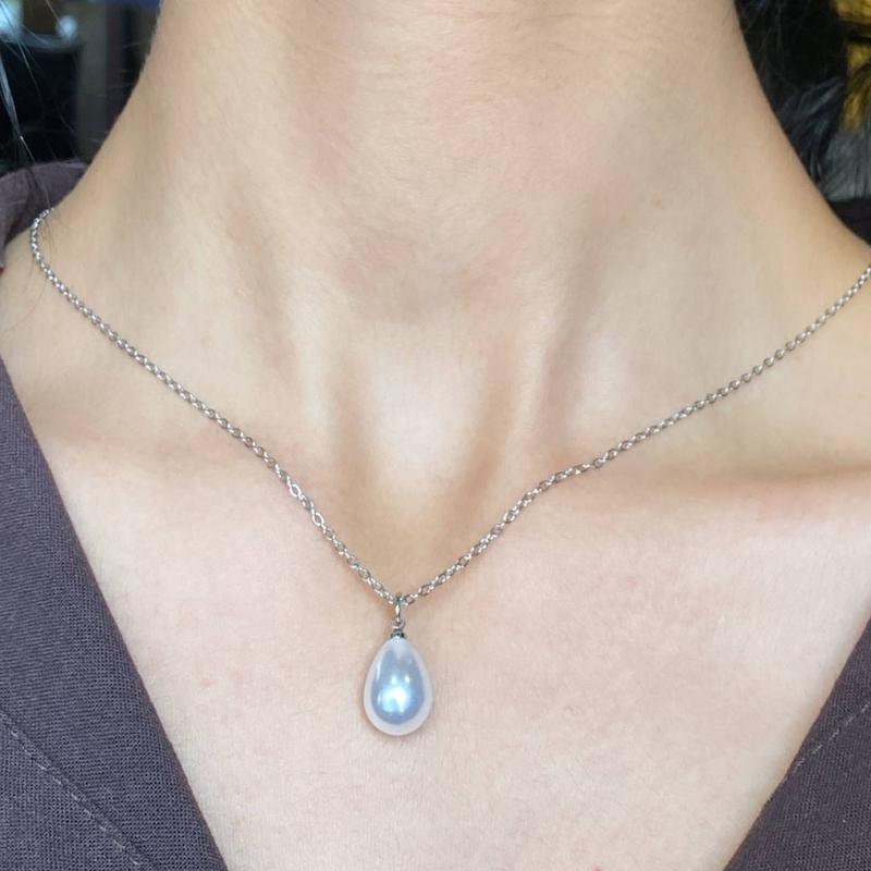 گردنبند مروارید اشکی بزرگ