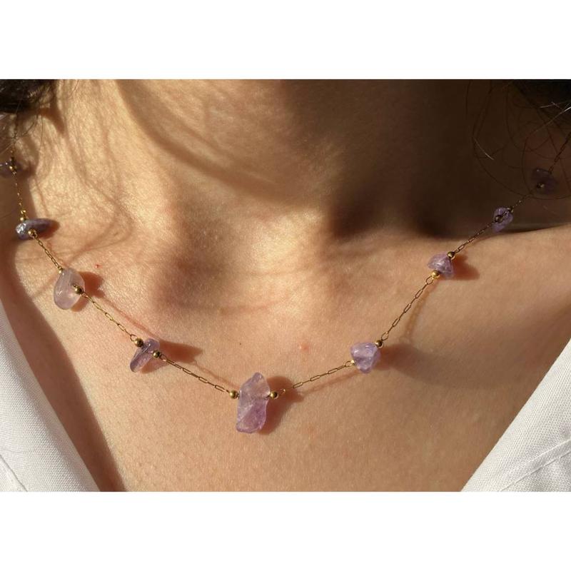 گردنبند سنگ آمیتیس