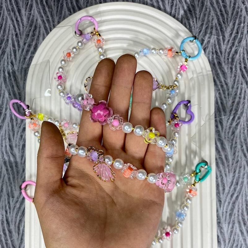 آویز موبایل مرواریدی